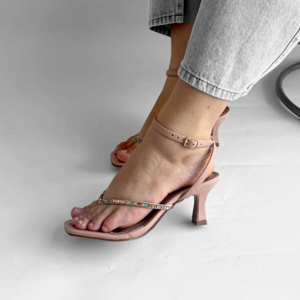 Sandália Flor de Strass - Image 2